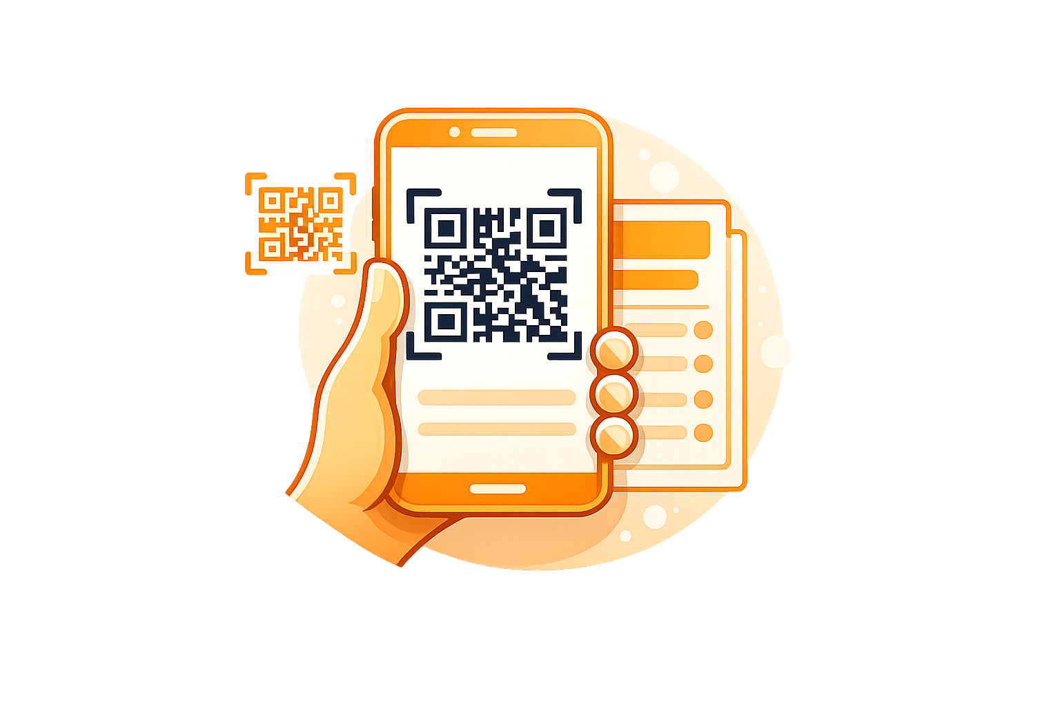 Customers scan the table QR code and instantly access your digital menu